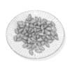 Almonds on White Plate