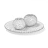 Tangerines on White Plate