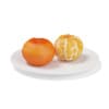 Tangerines on White Plate