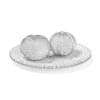 Tangerines on White Plate