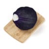 Red Cabbage on Wooden Board