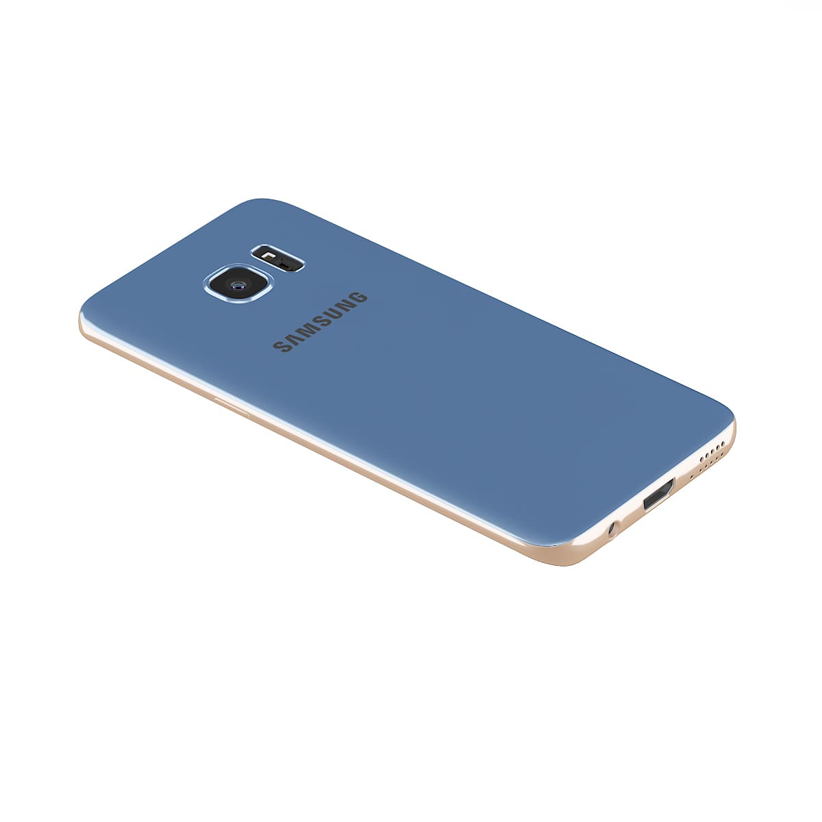 Galaxy S7 Blue/Gold