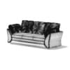 Red Leather Sofa