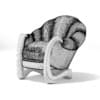 Brown Leather Armchair