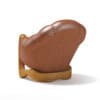Brown Leather Armchair