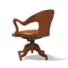 Wooden Swivel Chair