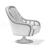 Beige Swivel Armchair