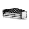 White Fabric Sofa