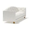 White Fabric Sofa