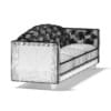 White Fabric Sofa