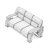 Black Leather Sofa with Wooden Arms - Image 6