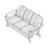 Yellow Sofa with Wooden Frame - Image 6