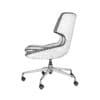 Red Fabric Swivel Chair - Image 4