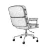 Red Leather Swivel Chair - Image 6