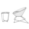 Brown Chair with Coffee Table - Image 4