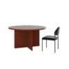 Round Table with Black Chair - Image 3