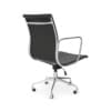 Black Leather Swivel Chair - Image 5