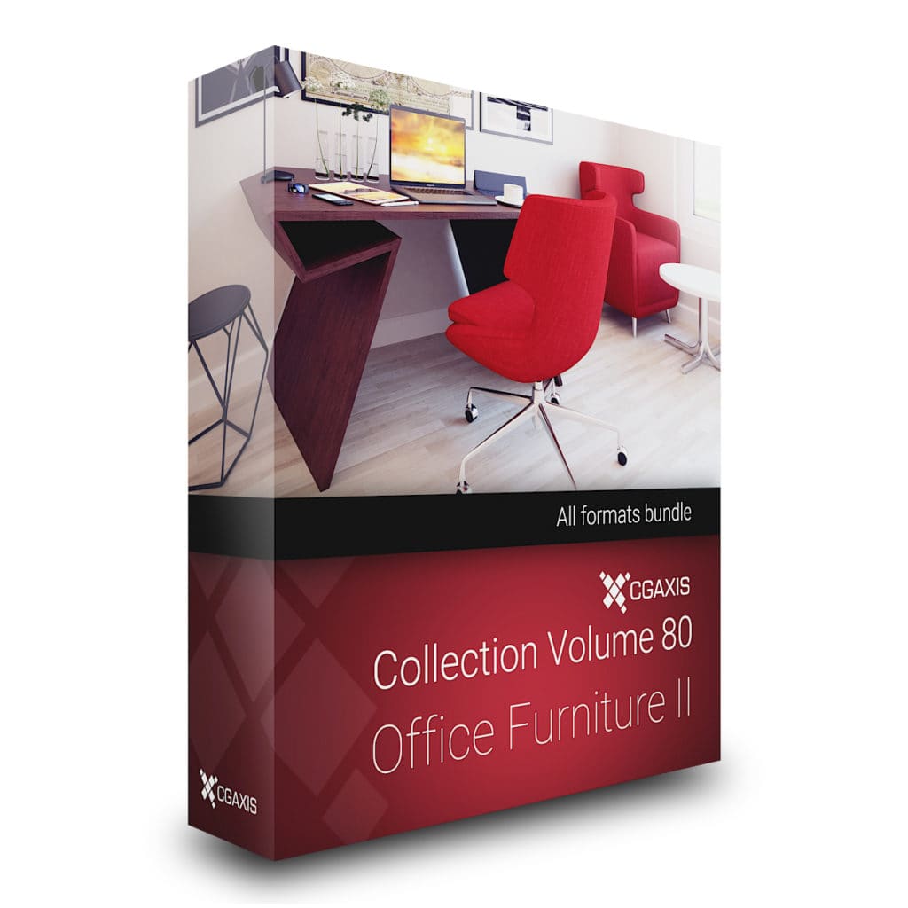CGAxis Models Volume 80 Office Furniture II