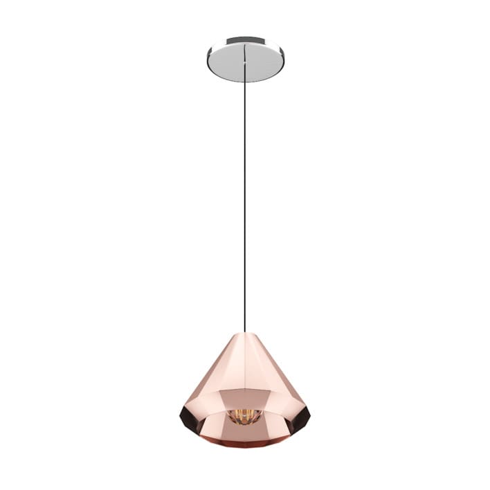 Ceiling Lamp with Copper Shade