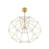 Golden Wire Ceiling Lamp - Image 5