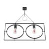Dark Metal Ceiling Lamp - Image 5