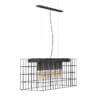 Ceiling Lamp with Wire Shade - Image 3