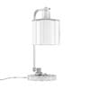 Black Desk Lamp with Glass Shade - Image 4