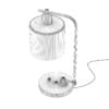 Black Desk Lamp with Glass Shade - Image 6
