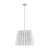 Ceiling Lamp with Red and White Shade - Image 2
