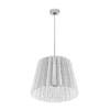 Ceiling Lamp with Red and White Shade - Image 4