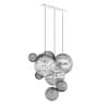 Golden Ceiling Lamp with Glass Shades - Image 4