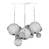 Golden Ceiling Lamp with Glass Shades - Image 6