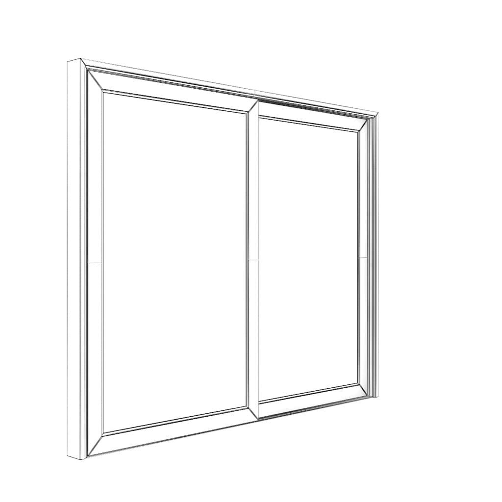 Metal Window (235 x 290 cm)