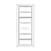 Metal Window (268 x 68 cm) - Image 3