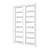Metal Window (268 x 134 cm) - Image 5