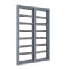 Metal Window (268 x 134 cm) - Image 7