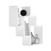 Wooden Wall Shelf with Books and Vases - Image 4