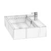 Rectangular Washbasin - Image 4
