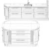 Kitchen Furniture Set 1 - Image 6