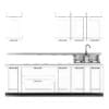 Kitchen Furniture Set 2 - Image 6