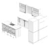 Kitchen Furniture Set 3 - Image 4