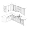 Kitchen Furniture Set 7 - Image 2