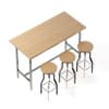 Bar Table with Stools - Image 5