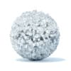 Spherical Hedge 3D Model