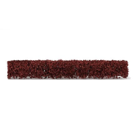 Straight Red Hedge 3D Model