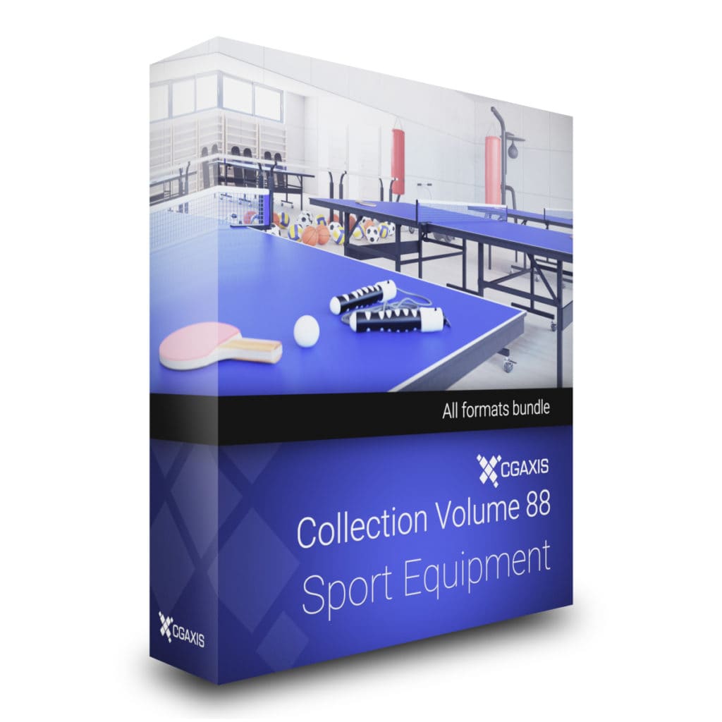Sport Equipment 3D Models Collection – Volume 88