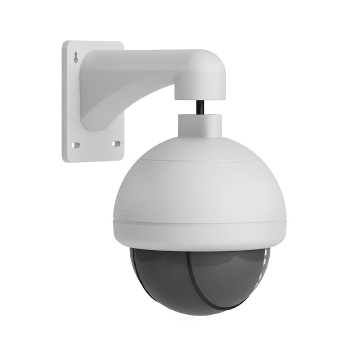 Round Security Camera 3D Model