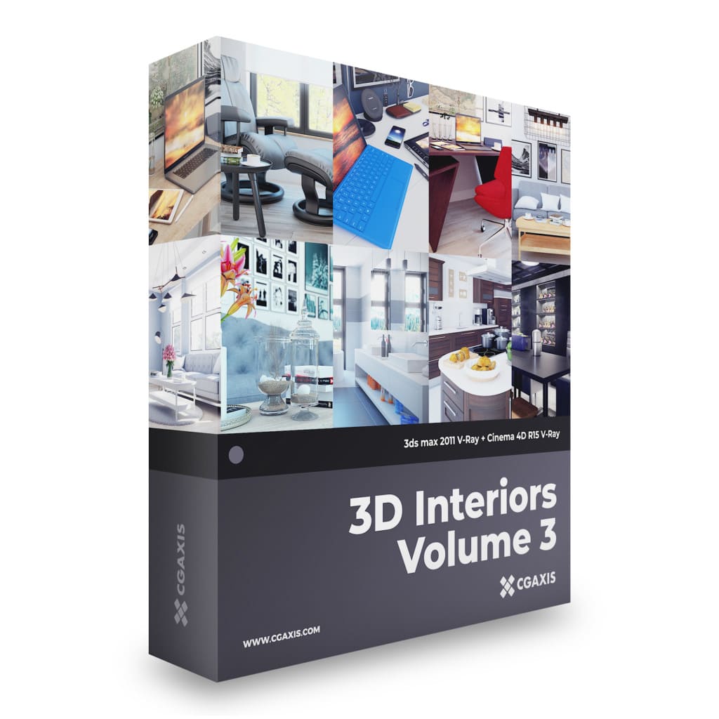 3D Interiors – CGAxis Collection Volume 3
