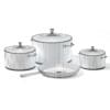 Green Pots and Pan 3D Model