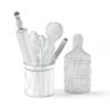 Wooden Kitchen Utensils 3D Model